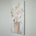 CANVAS WALL ART, FLOWERS IN VASE, 70x100x3.5cm