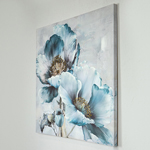 CANVAS WALL ART, FLOWERS, 80x80x3.5cm