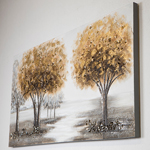 CANVAS WALL ART, TREES, 60x120x3cm