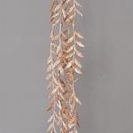 TWIG WITH LITTLE LEAVES, COPPER, 130cm