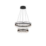 ΦΩΤΙΣΤΙΚΟ ΚΡΕΜΑΣΤΟ ΟΒΑΛ LED 85W 5100Lm 3000K Φ600X1500mm ΜΑΥΡΟ ARTE ILLUMINA LUCEO