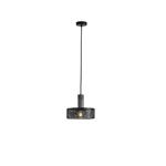 PENDANT LIGHT FIXTURES CONCRETE&IRON 1XE27 MAX 40W 255X255X200mm BLACK ARTE ILLUMINA SCOURO