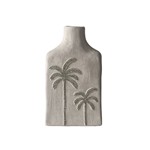 ΒΑΖΟ ΚΕΡΑΜΙΚΟ ΛΕΥΚΟ - ΠΡΑΣΙΝΟ 16.5x9.5x28cm