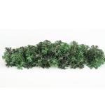 BRANCHED GARLAND BOW 80x22cm, 80 TIPS (TIPS WIDTH 8cm), GREEN COLOUR