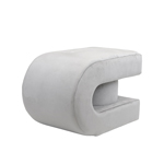 ΣΚΑΜΠΟ ΒΕΛΟΥΔΟ ΓΚΡΙ MDF 60.5x40x40cm