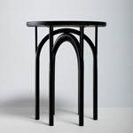 ΒΟΗΘΗΤΙΚΟ ΤΡΑΠΕΖΑΚΙ ΜΕΤΑΛΛΙΚΟ ΜΑΥΡΟ-ΜΕΤΑΛΛΙΚΗ ΕΠΙΦΑΝΕΙΑ 45x45x55cm