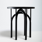 ΒΟΗΘΗΤΙΚΟ ΤΡΑΠΕΖΑΚΙ ΜΕΤΑΛΛΙΚΟ ΜΑΥΡΟ-ΜΕΤΑΛΛΙΚΗ ΕΠΙΦΑΝΕΙΑ 40x40x55cm