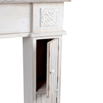 ΔΙΑΚΟΣΜΗΤΙΚΟ ΤΖΑΚΙ ΞΥΛΙΝΟ ΕΚΡΟΥ 120x23.5x101cm