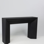 ΚΟΝΣΟΛΑ ΞΥΛΙΝΗ ΜΑΥΡΗ 120x31x80cm