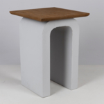 ΤΡΑΠΕΖΙ ΒΟΗΘΗΤΙΚΟ ΞΥΛΙΝΟ ΛΕΥΚΟ - ΦΥΣΙΚΟ 40x40x55cm