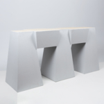 ΤΡΑΠΕΖΙ ΣΑΛΟΝΙΟΥ ΞΥΛΙΝΟ ΛΕΥΚΟ 140x45x78cm