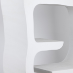 ΡΑΦΙΕΡΑ ΞΥΛΙΝΗ ΛΕΥΚΗ 94x30x190cm