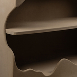 ΡΑΦΙΕΡΑ MDF ΕΚΡΟΥ 120x36.5x82cm