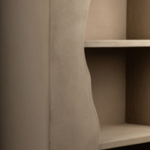 ΡΑΦΙΕΡΑ MDF ΕΚΡΟΥ 82x35.5x180cm