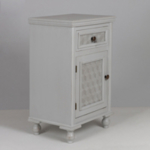 ΚΟΜΟΔΙΝΟ ΞΥΛΙΝΟ ΜΠΕΖ - ΦΥΣΙΚΟ 42x34x73cm