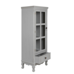 ΒΙΤΡΙΝΑ ΞΥΛΙΝΗ ΜΠΕΖ 48x30x115cm