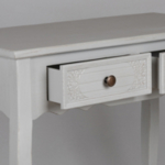 ΚΟΝΣΟΛΑ ΞΥΛΙΝΗ ΜΠΕΖ 80x40x75cm