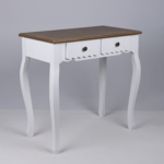 ΚΟΝΣΟΛΑ ΞΥΛΙΝΗ ΛΕΥΚΗ - ΦΥΣΙΚΟ 75x40x71cm