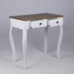 ΚΟΝΣΟΛΑ ΞΥΛΙΝΗ ΛΕΥΚΗ - ΦΥΣΙΚΟ 75x40x71cm