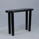 ΚΟΝΣΟΛΑ ΜΕΤΑΛΛΙΚΗ ΜΑΥΡΗ 95x30x76cm