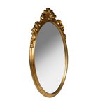 MIRROR WOOD GOLD ANTIQUE 70x112cm