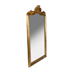 WALL MIRROR GOLD ANTIQUE 80x130cm