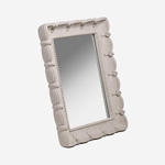  MIRROR PU TAUPE 43x53cm