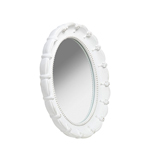MIRROR PU STONE GREY 43x53cm