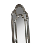 MIRROR PU SILVER  80x120cm