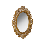 ΚΑΘΡΕΦΤΗΣ ΞΥΛΙΝΟΣ ΧΡΥΣΟΣ 77x2.5x77cm