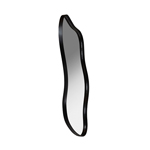 MIRROR IRREGULAR METALLIC BLACK 53x2x100cm