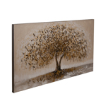 ΠΙΝΑΚΑΣ ΚΑΜΒΑΣ ΔΕΝΤΡΟ ΚΑΦΕ-ΜΠΕΖ-ΑΣΠΡΟ 120x3x60cm