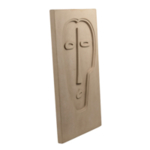 ΠΙΝΑΚΑΣ MDF ΕΚΡΟΥ 60x4.5x107cm