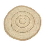 ΧΑΛΙ ΜΕ ΠΛΕΞΗ ΜΠΕΖ  - ΚΑΦΕ 115x3x115cm