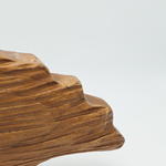 ΒΑΖΟ ΞΥΛΙΝΟ ΣΚΟΥΡΟ ΚΑΦΕ 38x9.5x26cm