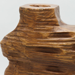 ΒΑΖΟ ΞΥΛΙΝΟ ΣΚΟΥΡΟ ΚΑΦΕ 41x13x32cm