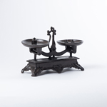 DECORATIVE CAST IRON SCALE BROWN 26.5x9.5x17cm