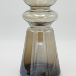 ΒΑΖΟ ΓΥΑΛΙΝΟ ΓΥΑΛΙΣΤΕΡΟ ΓΚΡΙ 14x14x41cm