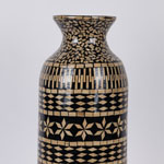 ΒΑΖΟ ΜΠΑΜΠΟΥ ΜΑΥΡΟ - ΜΠΕΖ 20x57cm