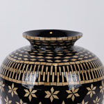 ΒΑΖΟ ΜΠΑΜΠΟΥ ΜΑΥΡΟ - ΜΠΕΖ 35x34cm