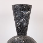 ΒΑΖΟ ΜΕΤΑΛΛΙΚΟ ΜΩΣΑΪΚΟ ΜΑΥΡΟ ΑΝΤΙΚΕ 30x30x74cm