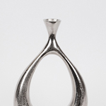 ΒΑΖΟ ΜΕΤΑΛΛΙΚΟ ΑΣΗΜΙ 23.5x8x36cm
