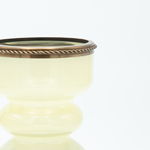 ΒΑΖΟ ΓΥΑΛΙΝΟ ΛΕΥΚΟ-ΜΑΥΡΟ 25x11.5cm