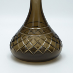 ΚΑΡΑΦΑ ΓΥΑΛΙΝΗ-ΜΕΤΑΛΛΙΚΗ ΧΑΚΙ 31x14.5cm