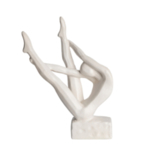 ΓΛΥΠΤΟ ΑΝΘΡΩΠΟΣ ΚΕΡΑΜΙΚΟ ΛΕΥΚΟ 7x19x26cm