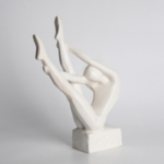 ΓΛΥΠΤΟ ΑΝΘΡΩΠΟΣ ΚΕΡΑΜΙΚΟ ΛΕΥΚΟ 7x19x26cm