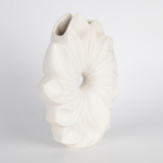 ΒΑΖΟ ΚΕΡΑΜΙΚΟ ΛΟΥΛΟΥΔΙ ΛΕΥΚΟ 19.5x7x26cm