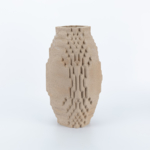 ΒΑΖΟ ΠΟΛΥΡΕΖΙΝ ΚΑΦΕ 19x18x36.5cm