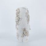 ΒΑΖΟ ΜΕ ΚΟΧΥΛΙΑ ΛΕΥΚΟ 22x22x47cm