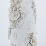 ΒΑΖΟ ΜΕ ΚΟΧΥΛΙΑ ΛΕΥΚΟ 22x22x47cm